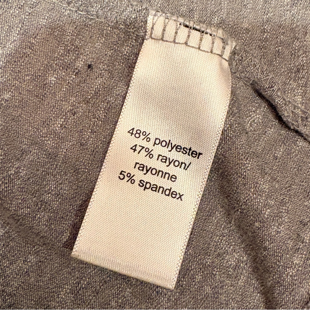 Maurices Lightweight Cardigan Jacket Size 3X Grey Cowl High Neck Office School - Picture 12 of 13
